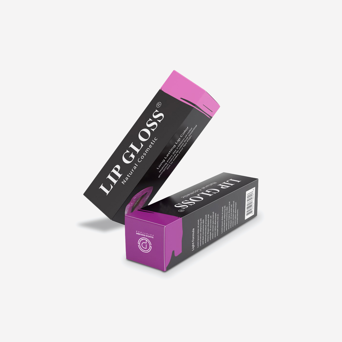 Custom Printed Lip Gloss Boxes