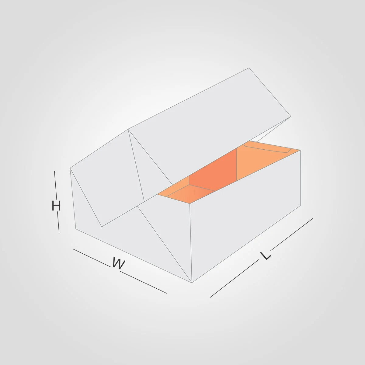 Custom Printed Regular Six Corner Boxes