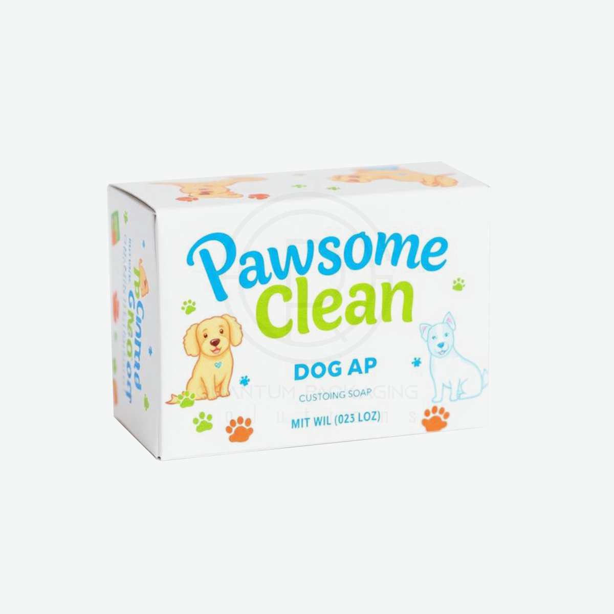 Custom Dog Soap Packaging