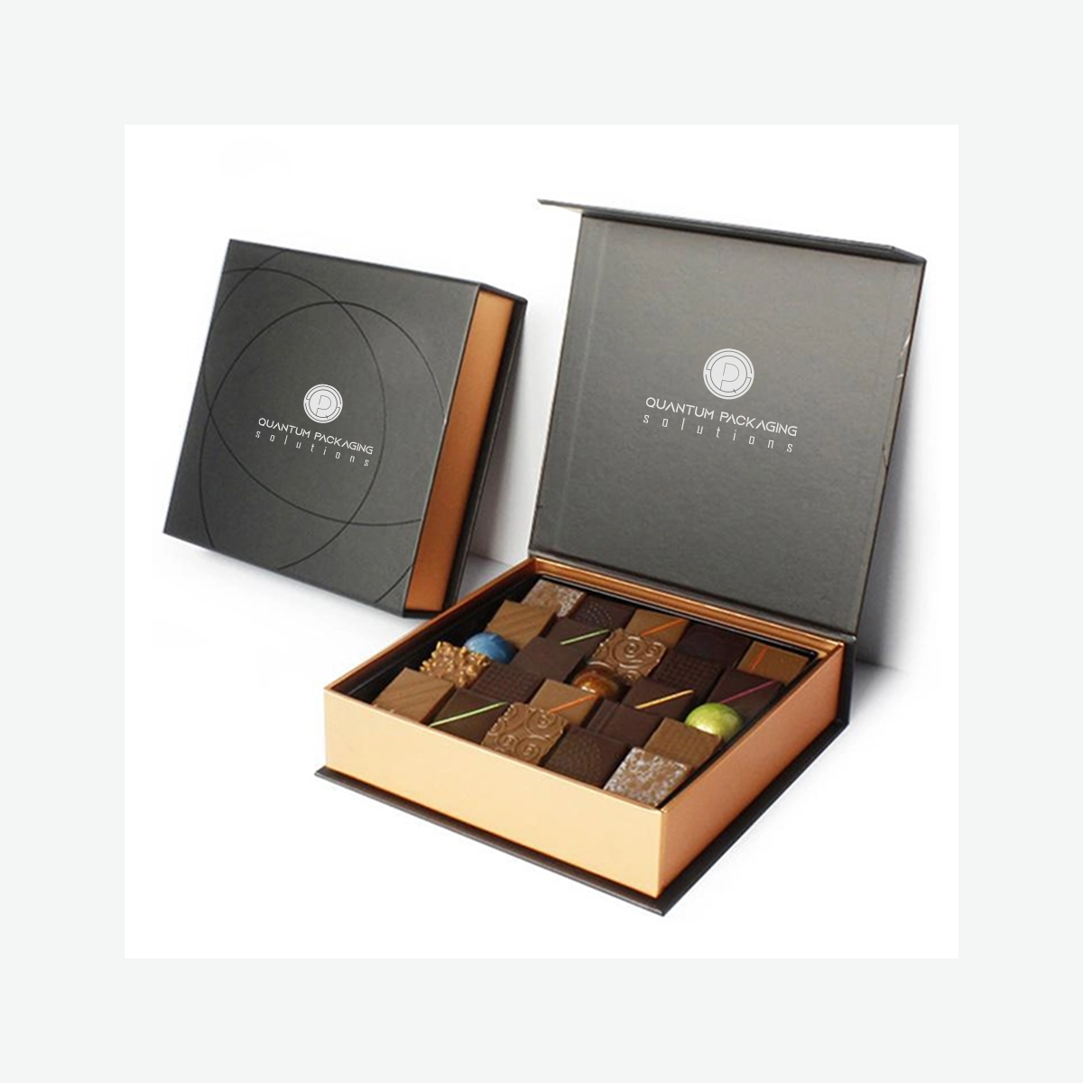 Custom Fudge Boxes Wholesale Rigid