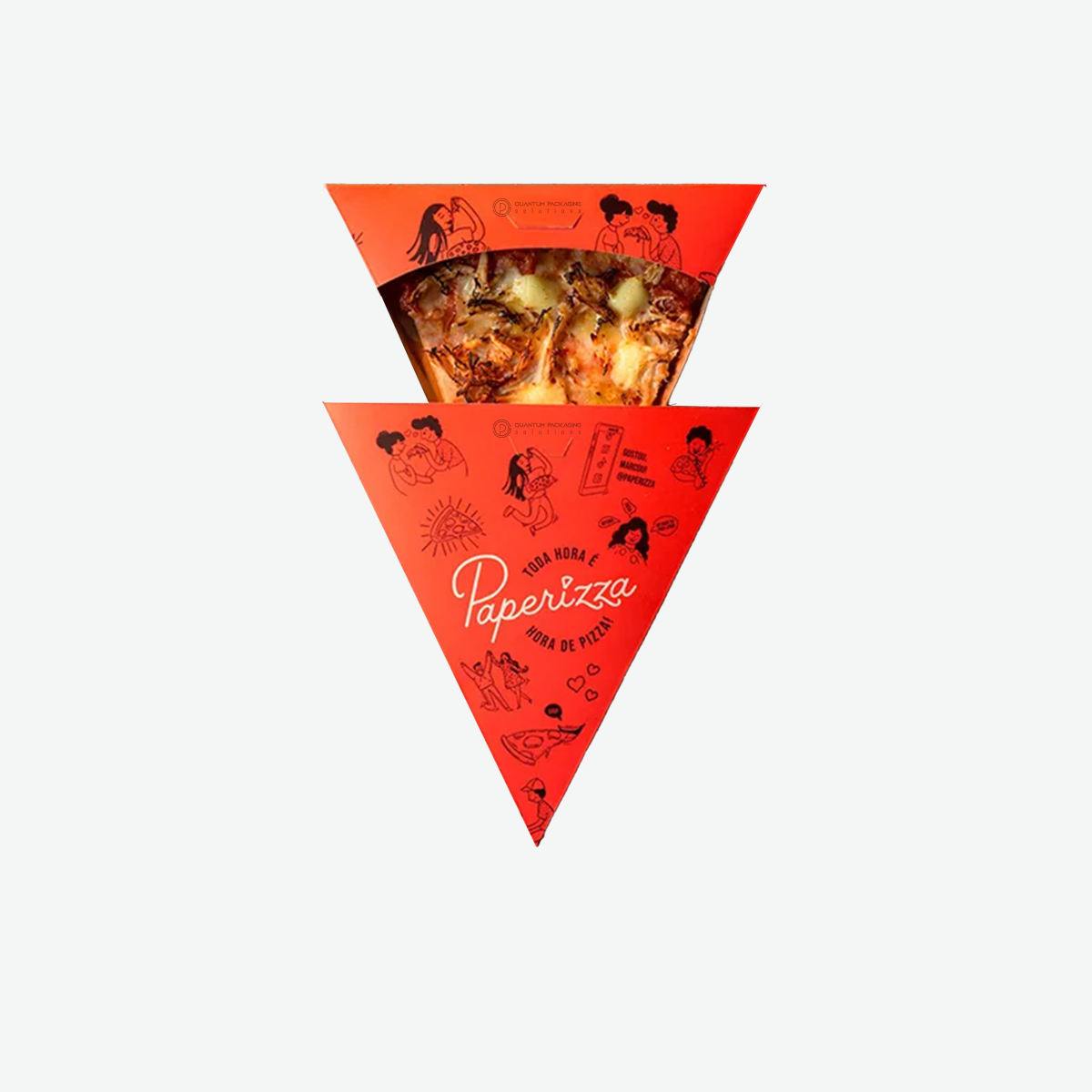 Individual Pizza Slice Boxes