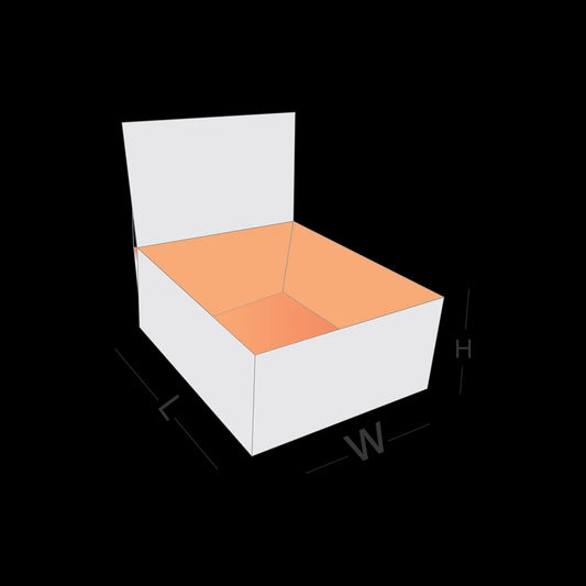 Custom Printed Auto Bottom Boxes With Display Lid