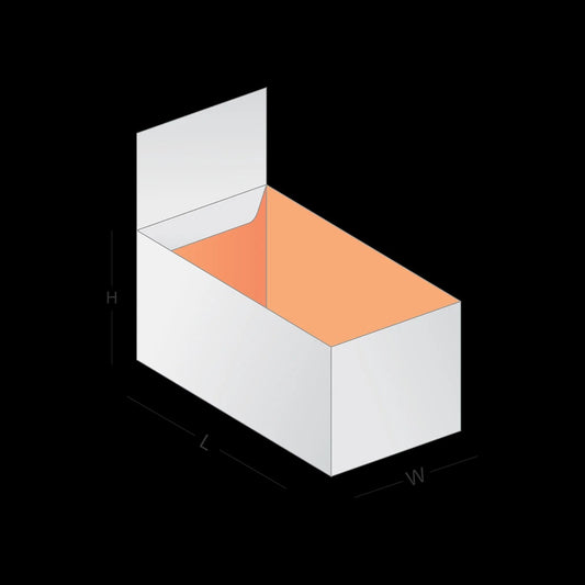 Custom Printed 1-2-3 Bottom Display Lid Boxes