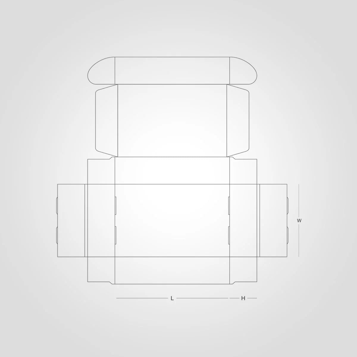 Custom Printed Double Wall Tuck Front Boxes