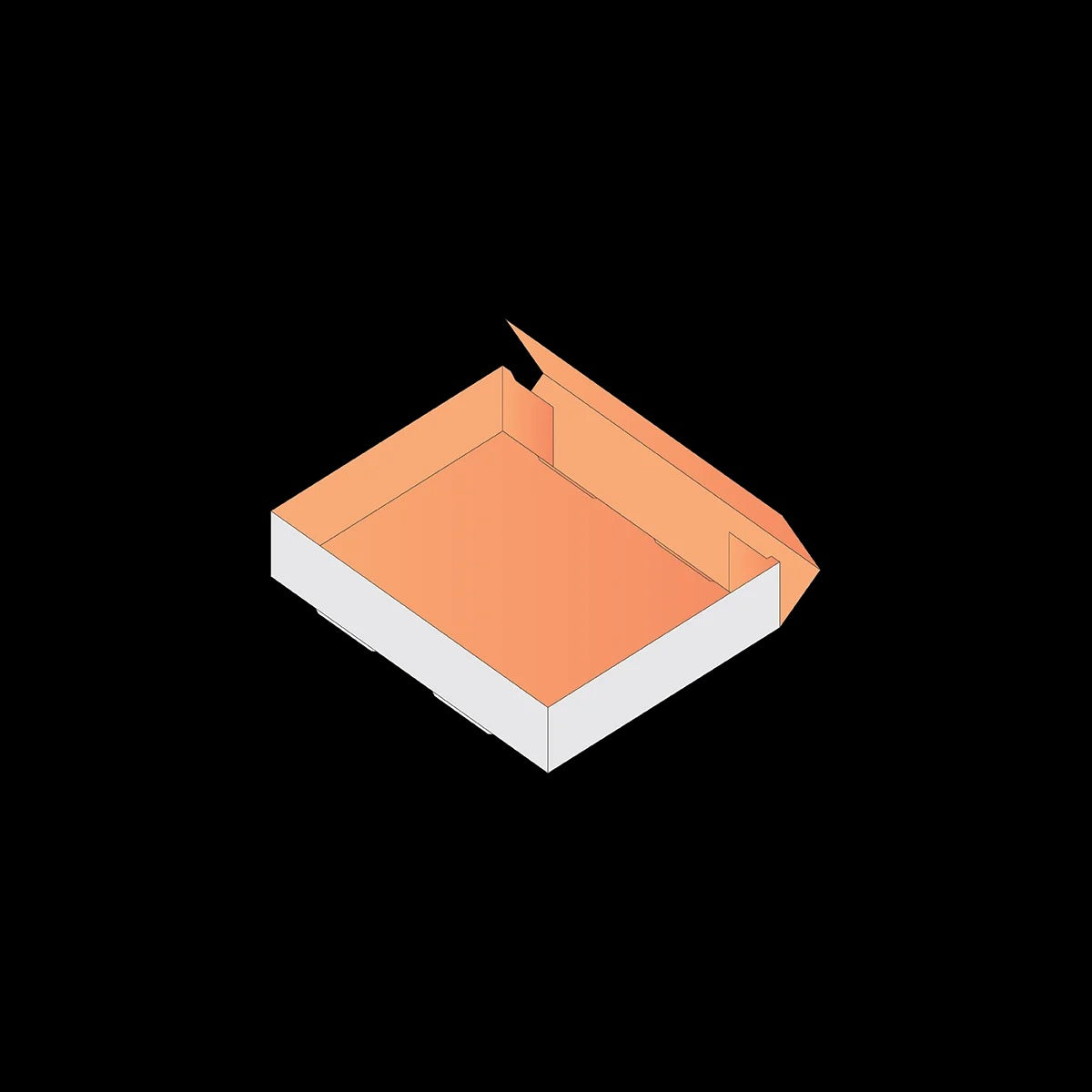 Custom Printed Foot Lock Tray Boxes
