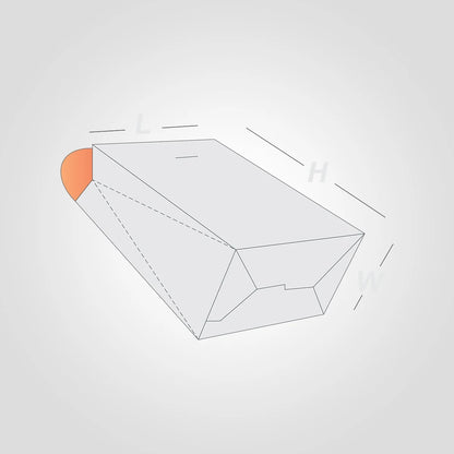 Custom Printed Gable Bag Auto Bottom