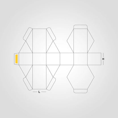 Custom Printed Hexagon Boxes