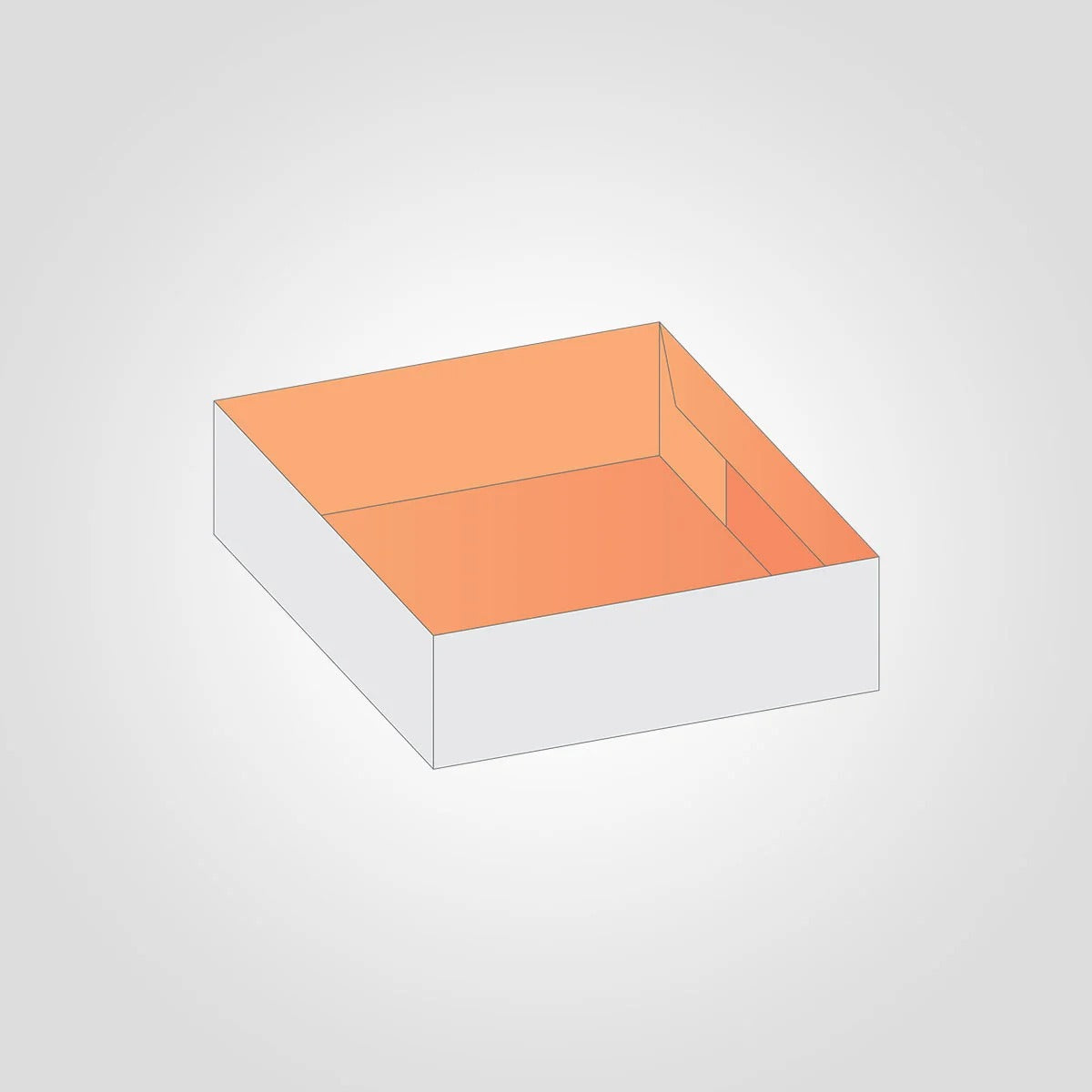 Custom Printed Four Corner Tray Boxes