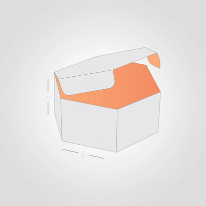Custom Printed Hexagon Boxes