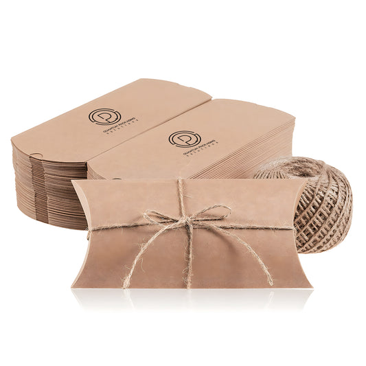 Kraft Pillow Boxes