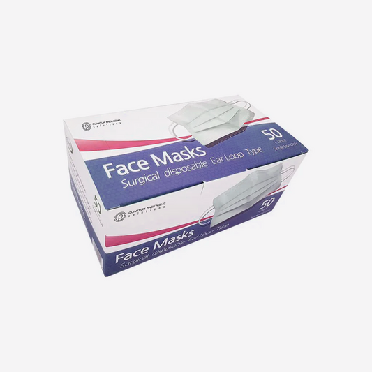White Surgical Face Mask Boxes